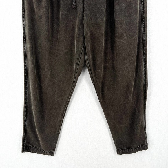 FREE PEOPLE Margate Pleated Trouser Pants Womens Small Charcoal Gray High Rise - Picture 8 of 16